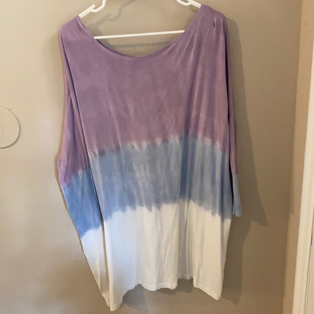 Peach love tshirt dress